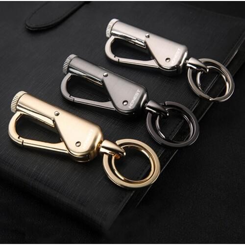 Led Lights Key Chains Car Key Ring High-End Key Chain for Infiniti Q50 Hyundai Tucson Mini Cooper R56 Mazda 6 Volvo Auto Styling