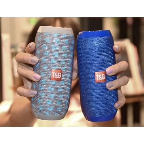 Fabric Bluetooth Speaker Outdoor Waterproof Subwoofer Double Diaphragm High-quality Portable Cartoon Sound