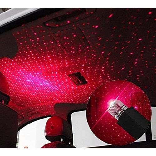 USB Ambient Star Night Lights Mini Usting Flexible USB Night Lamp Fit All Cars Ceiling Roof Atmosphere Auto Room Galaxy Lamp