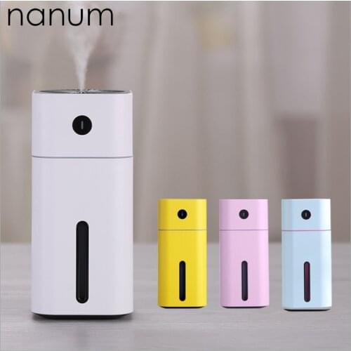 Small D Humidifier USB Aroma Essential Oil Diffuser Ultrasonic Cool Mist Air Purifier Change LED Night Light For Home