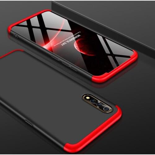 Vivo Y7S IQOO Neo Case 360 Degree Protected Full Body Matte Hard Phone Case for Vivo V17 Pro S1 Cover + Glass Film for VivoY7S