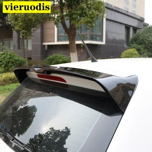 High quality ABS spoiler for Volkswagen Polo 2010-2016 year spoiler primer or DIY color car rear wing spoiler for Polo