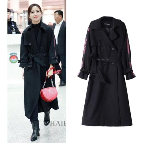 Winter New Casaco Feminino Mujeres Abrigos Mujer Chaqueta Woolen Coat Women Vintage Clothing Wool Jacket Plus Size Belt Letter