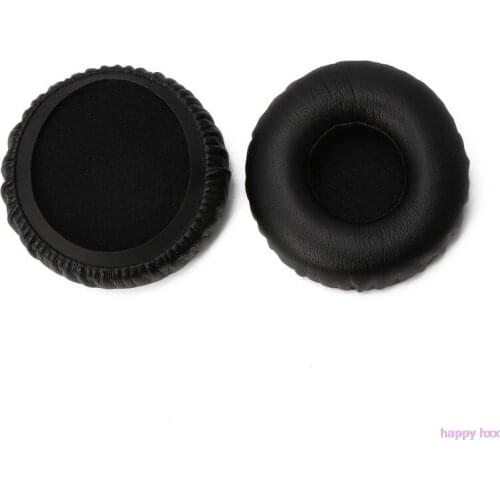 New 2Pcs Black Replacement Earpads Ear Cushions Ear Pads Cushion for AKG K450 K451 K230 K24P K430 Q460 Headphones