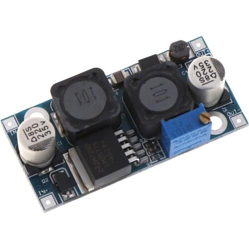 DC DC Auto Step Up Down Boost Buck Converter Module LM2577 3-35V To 1.2-30V Solar Voltage Power Supply For Arduino