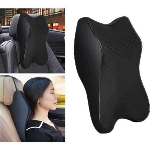 Car Neck Cushion Car Seat Neck Pillow Headrest Cushion for Neck Back Pain Relief Lumbar Support Car Office Chair Vehicle pillow