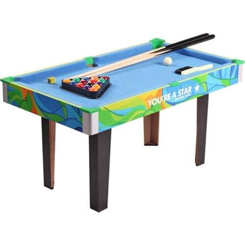 93CM Large Billiards table kids parent-child toys Toy Sports Sport Toys Solid wood kids billiard Table kids Pool Table