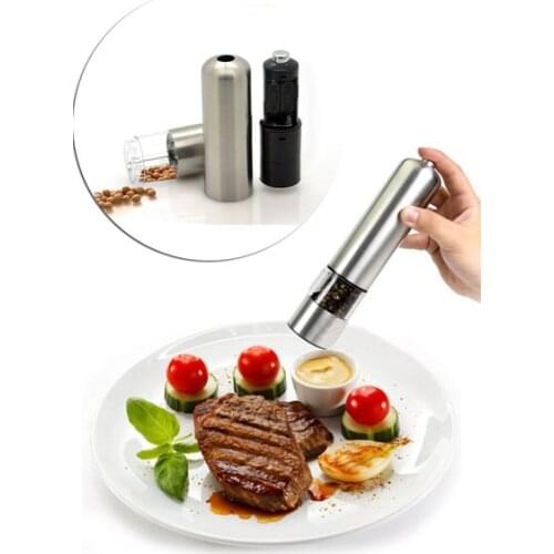 Battery-powered Lighted Spice Grinder