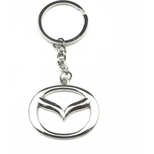 1PCS 3D Metal alloy Car Styling Fashion Keychain Key Chain Key Rings For Mazda Axela 2 3 5 6 CX-5 CX-4 CX 7 CX-9 MX-5 ATENZA