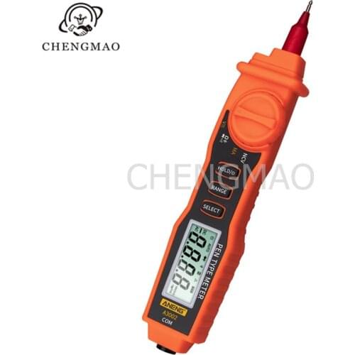 Multimeter A3002 Pen-Type High Quality Pen Style Auto Electrical Tester Multimeter Non-Contact Voltage Prolate Shape