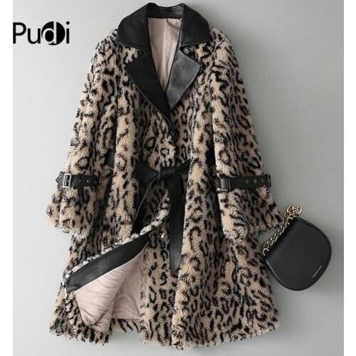 Aorice A18133 Womens Winter Real Wool Fur Coat Over Size Parka Warm Jacket Real Fur Girl Coats Lady Long Jackets