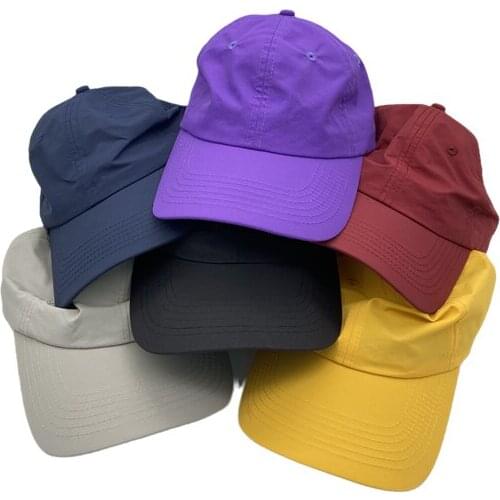 MOQ100Fashion High Quality Baseball Cap Waterproof Dad hat For Women Men Spring Summer Streetwear Cap Adjustable Hats