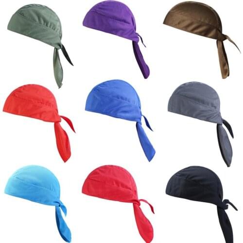 Quick Dry Cycling Cap Outdoor Sports Breathable Head Scarf Summer Men Running Riding Bandana Ciclismo Pirate Hat Hood