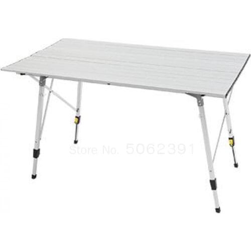 Aluminum Alloy Folding Table, Picnic Table, Ultra-light Picnic Equipment, Portable Barbecue Stand For Camping Exhibition