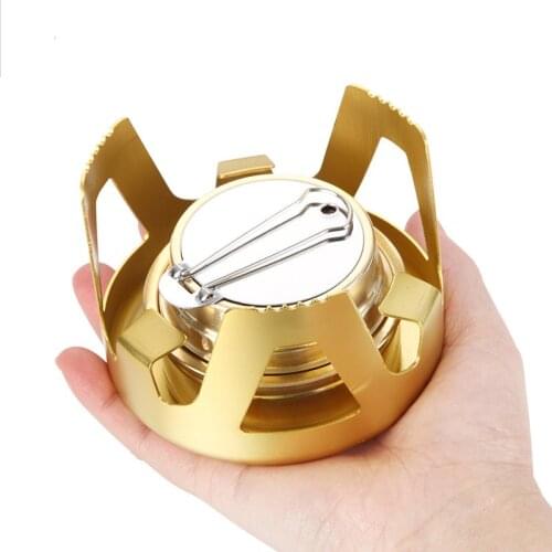 High Quality Outdoor Camping Stove Solid Liquid Alcohol Stove For Home Dormitory Students Hot Pot