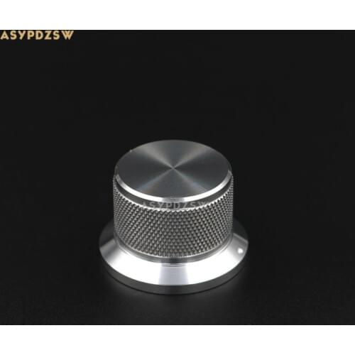 1 PCS Pineapple grain silver 38*30*25 Full aluminum amplifier solid Volume potentiometer knob