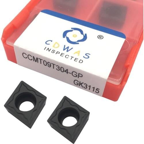 10PCS CCMT09T304 GP GK3115 High Quality Internal Turning Tool CCMT 09T304 Carbide Inserts CNC Lathe Cutter Tool For Cast Iron