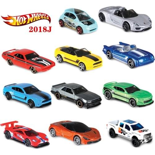 2018 Original Hot Wheels Mini Metal Die-Casting Simulation Racing Boy Toy Alloy Sports Car Model Collection Gift