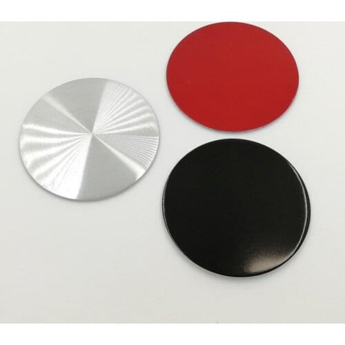 4pcs 45mm Car Wheel Center Hub Caps emblem Sticker Decal neutral Logo Wheel Dust-Proof Covers fit for all car DIY styling