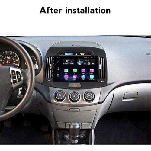 WIFI Bluetooth For Hyundai Elantra HD 2006-2011 Android 11 Car radio 4 core ips headunit Audio video player 32GB flash memory