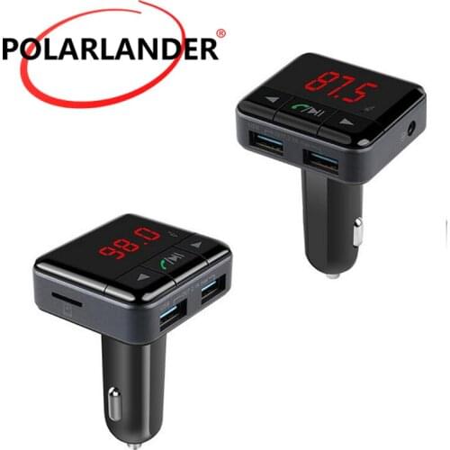 New Sale Car MP3 PlayerBluetooth FM transmitter audio modulator FM Car Handsfree LCD screen