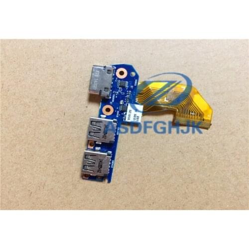 Free shipping original for HP ELITEBOOK 740 840 G1 SERIES VGA USB PORT BOARD 6050A2559201 730820-001 6035B01011 100% test ok