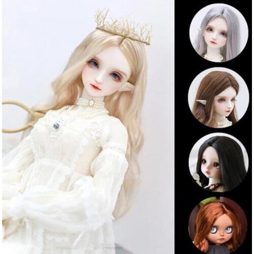 Long Doll Wig BJD Wig for Blythe Doll,1/3 1/4 1/6 BJD SD Wig for Dolls Accessories,Premium Doll Hair for Dolls