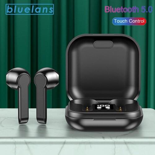 LB-30 Bluetooth 5.0 HiFi Call Touch TWS Wireless Earphone 9D Stereo Headset for IOS or Android Phone Low latency Gaming Earbuds