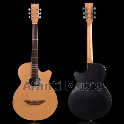 HOT! Afanti Music Super Roundback/ Carbon Fiber Back & Side Acoustic guitar (ANT-172)