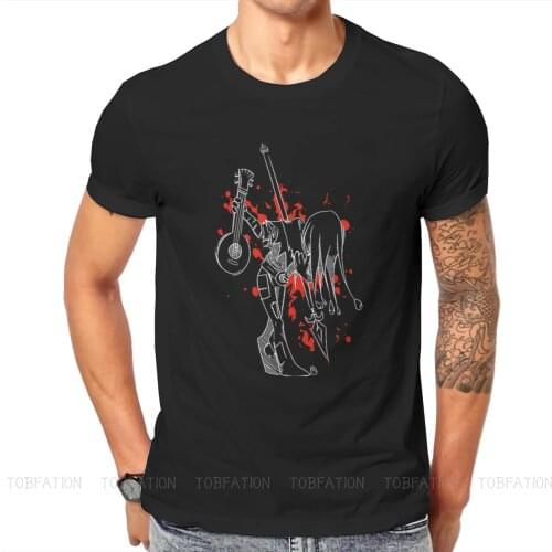 Darkest Dungeon Jester Finale Newest TShirts Dark Souls Lord Manus Darkstalker Kaathe Game Men Fabric Tops T Shirt Round Neck
