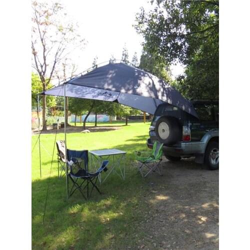 Truck Tent Sun Shelter SUV Tent Auto Canopy Portable Camper Trailer Tent Rooftop Car Awning Outdoor Camping 2020