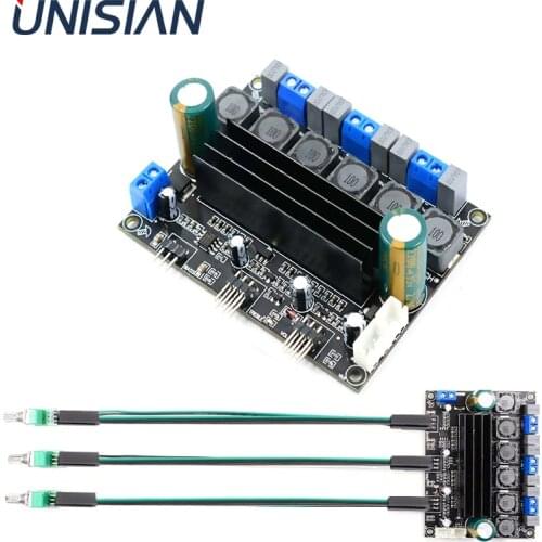 UNISIAN TPA3116 2.1 Channle Amplifier board 2x80W+100W High-Power TPA3116 three channels Amplifier Extension potentiometer Cable