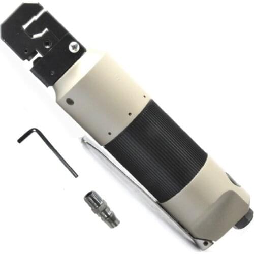 Zinc Alloy 5.6 cm Diameter Pneumatic Punch Tool Puncher Edge Setter Air Powered Pneumatic Puncher for Carpenters