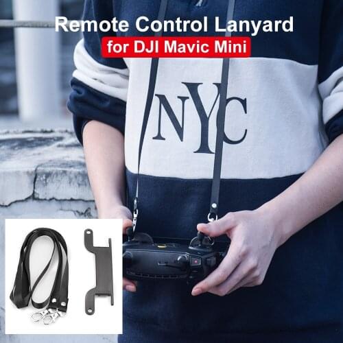 Remote Control Lanyard for DJI Mavic Mini Air Mavic 2 Pro Zoom Mavic Pro Spark Dual Hook Bracket Buckle Strap Transmitter Mount