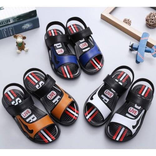 New Fashion Kids Boys Summer Sports Sandals Hiking Beach Outdoor Open Toe Sports Sandals for Kids Baby Sandals