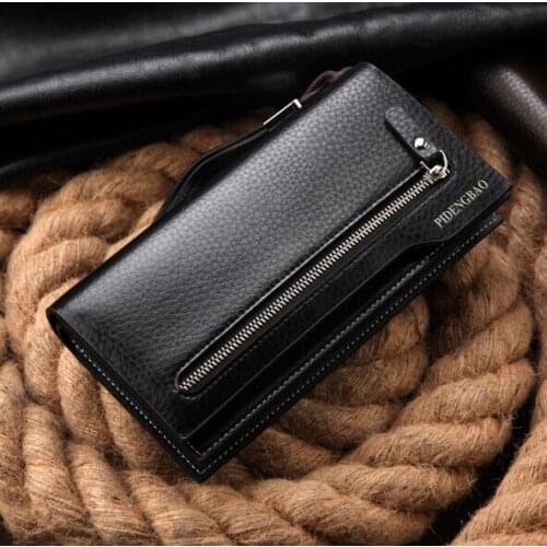YESETN BAG new hot best seller good quality man clutch male fashion hand bag men long design wallet