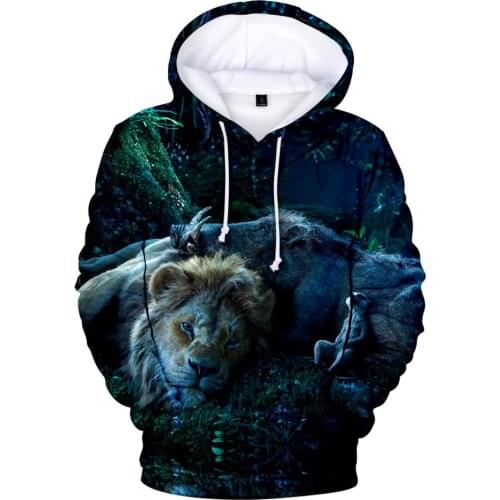 3D Hoodies The Lion King Printed Men Women Sweatshirts New Streetwear Hoodies Film The Lion King 3D Hoodie Men Winter pullovers