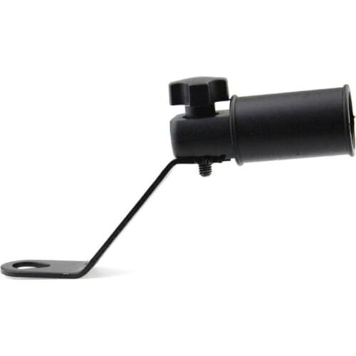 Universal Motorcycle Rearview Mirror Clamp Mount Holder 10MM GPS Phone Bracket For Suzuki Scooter Moped ATV 40GF