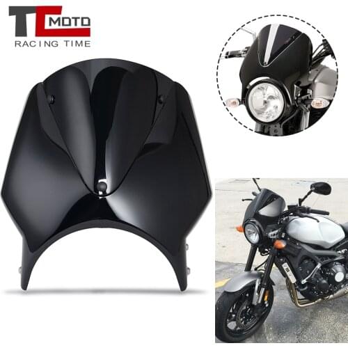 Windshield Windscreen for Yamaha XSR700 XSR900 XSR 900 700 2018 2019 2020 Motorcycle Airflow Wind Screen Deflectors Accessories