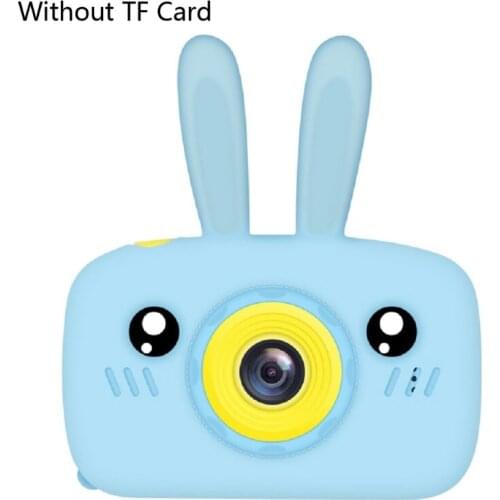 Rabbit Ear Children Kids Camera Toys for Kids Birthday Gifts Mini 1080P Projector Video Cameras Boys Educational