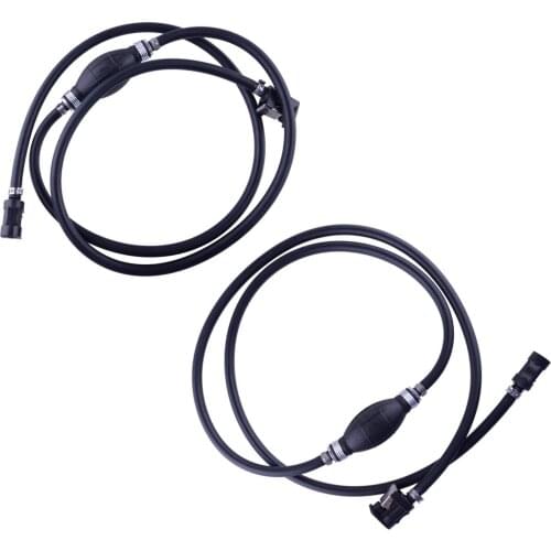 2 Sets 2M Fuel Line Hose Assy Accessories Fit for Yamaha Johnson Evinrude Omc Outboard P-Rimer Bulb Co E1S9