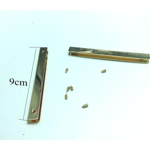 20 pcs 9cm Gold Nickel Metal bag purse frame Purse fitting Purse edging wallet purse edge