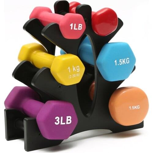 3-Tier Dumbbell Storage Rack Stand Multi-layer Hand-held Dumbbell Weight Storage Rack Home Office Gym Sport Exercise Accessories
