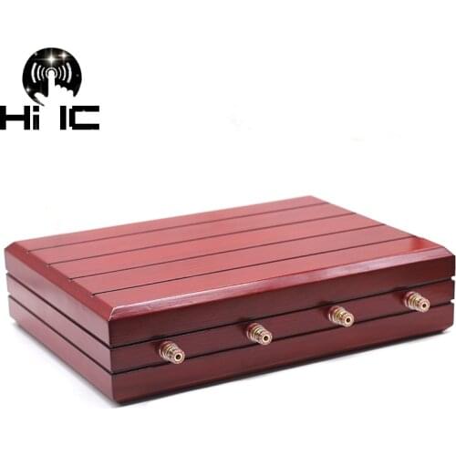 4 interface HiFi Audio Ground Box GND Box Amplifier Decoder Speaker Audio Grounding Box Power Purifier Electronic Black Hole