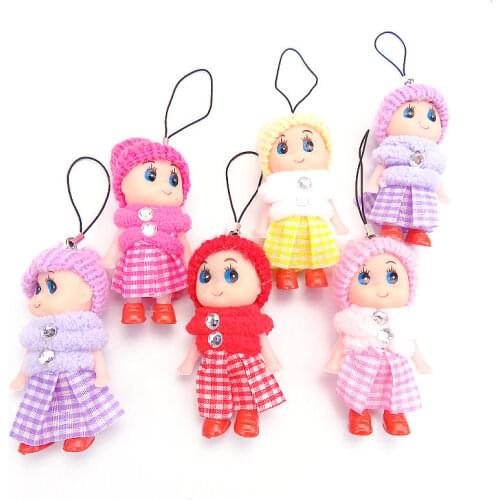5pcs/set 8cm Little Kelly Confused Doll Princess Cute Baby Kelly Dolls Body Toys For Girls Children Gifts K0108