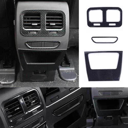 For Haval F7 F7X 2019 2020 Car Styling Accessories Armrest Rear Seat Air Outlet Vent Hole Grille Cover Panel Interior