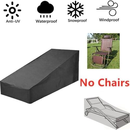 Outdoor Patio Sunbed Lounger Furniture Cover Waterproof Swing Cushion Wrap Film Dust Sun Weather Proof Seat Pillow Protector