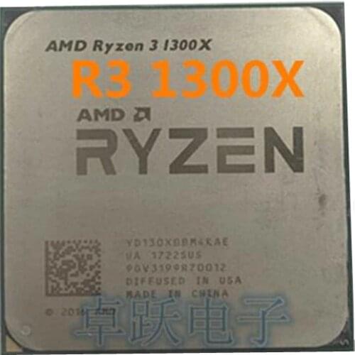 AMD Ryzen 3 1300X R3 1300X 3.5 GHz Quad-Core CPU Processor Socket AM4