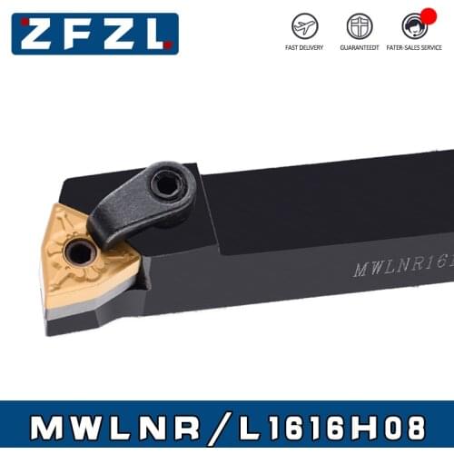 1pcs MWLNR1616H08 MWLNL1616H08 Lathe Tool Holder MWLNR MWLNL CNC Lathe Arbor Machining Cutter External Holders
