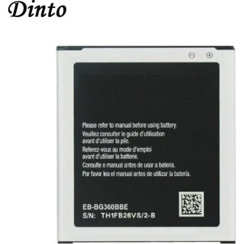 Dinto 2000mAh EB-BG360CBC Mobile Phone Battery for Samsung Galaxy Prime G3608 G3606 G3609 G361F G361H EB-BG360BBE EB-BG360CBE